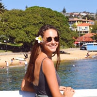 Julia loving her internship in Sydney